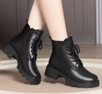 Aveline Lederstiefel mit Fellfutter