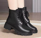 Aveline Lederstiefel mit Fellfutter
