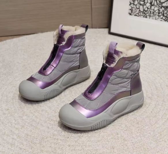 Winter Ankle Boots aus Echtleder