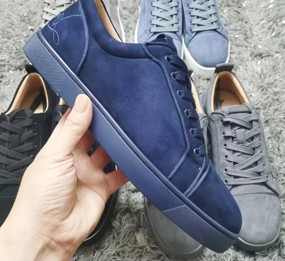 Studded Leather Sneakers