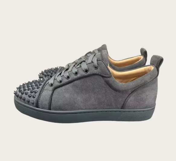 Studded Leather Sneakers